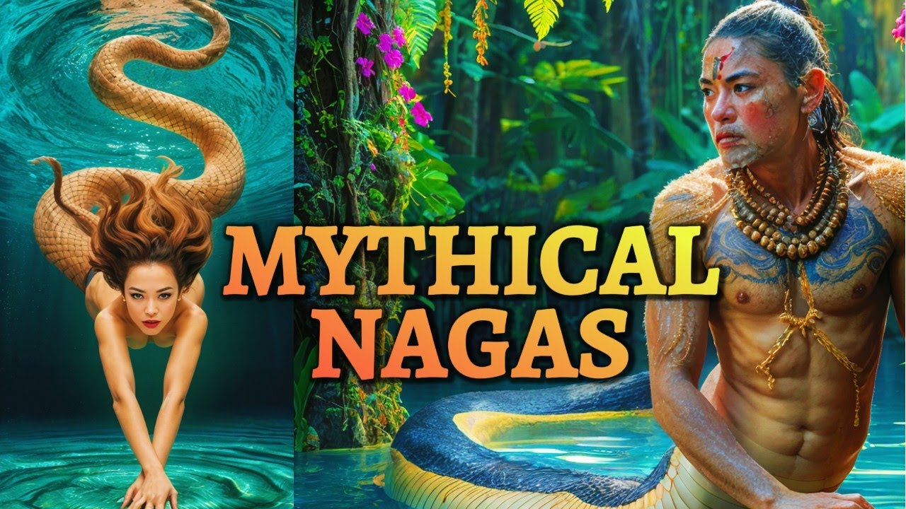 Nagas: The Stunningly Beautiful Half-Snake Creatures of Myth & Legend