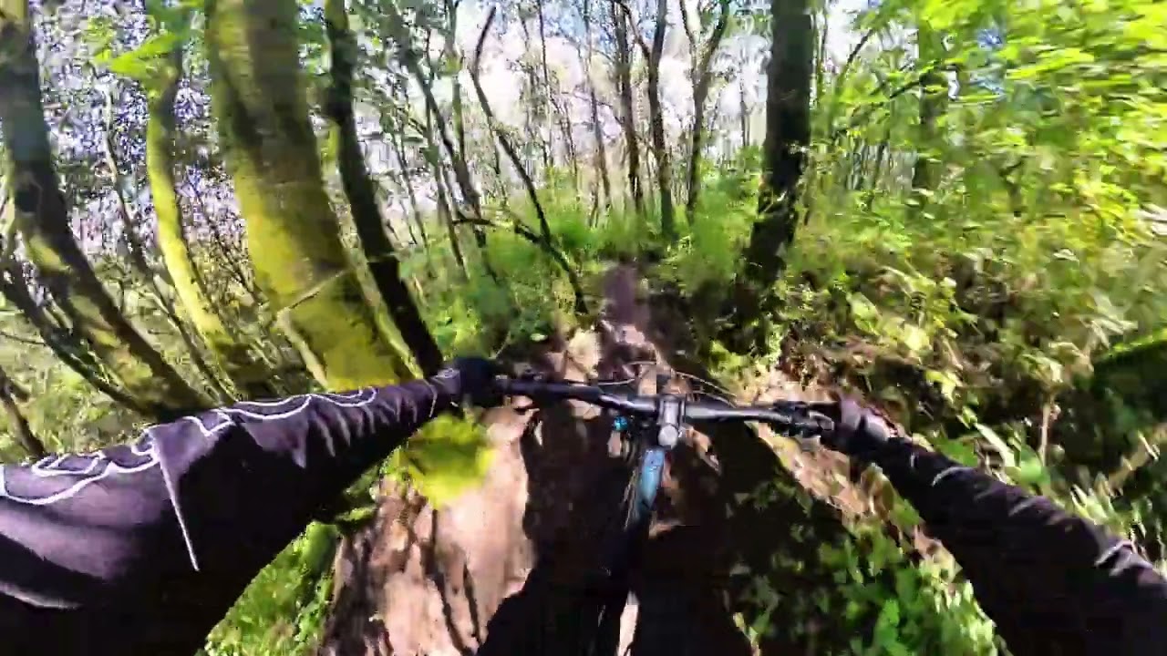 Cuando el trail se vuelve mantequilla de maní 😆 #mtblife #bikesarefun