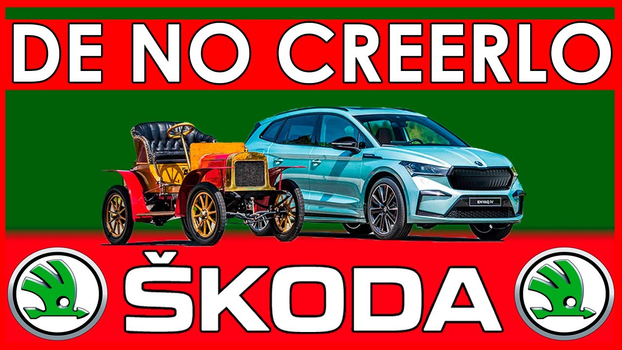 🔥¿De DÓNDE es la marca SKODA ► Aquí se FABRICAN los modelos más vendidos de autos y camionetas SKODA