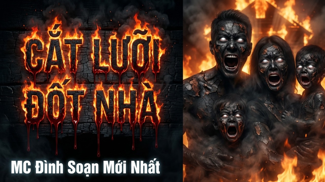 Truyện Ma Đình Soạn:  CẮT LƯỠI ĐỐT NHÀ – Thảm kịch 4 mạng người và màn báo oán kinh hoàng sợ lắm
