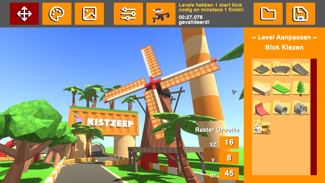Zeepkist - Level Editor Gameplay