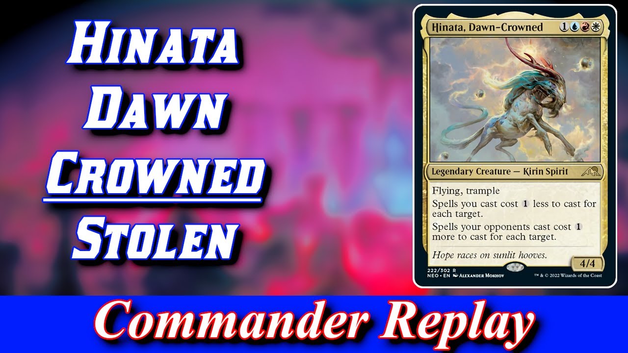 Hinata Dawn Crowned X Spells vs Isshin, Raff Capashen, Teferi | MTG EDH Gameplay