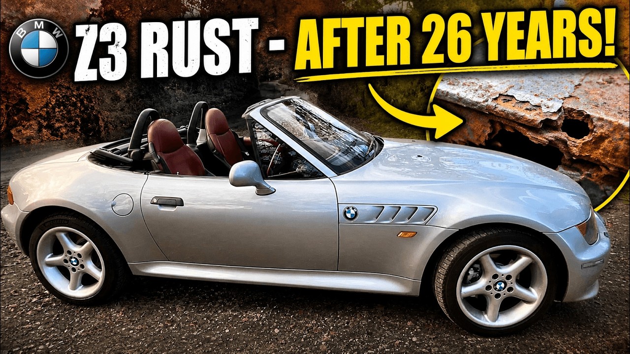 Ржавчина днища — BMW Z3 E36 2.8 Roadster 1999 — Проверка на коррозию