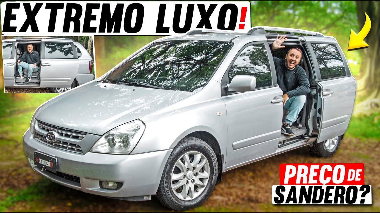 UM CARRO de 8 LUGARES LUXUOSO com PRECINHO de POPULAR😱 Kia Carnival