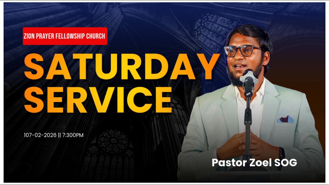 ఉపవాస ఆరాధన | FASTING PRAYER LIVE🔴 | ZION PRAYER FELLOWSHP | 07-03-2026 | ZOEL SOG | BOB MUNGAMURI