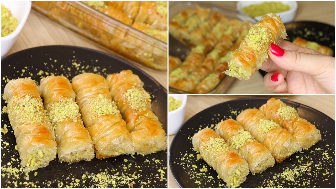 البقلاوة التركية بعجينة الفيلو سهلة وسريعة التحضير😊baklava recipe