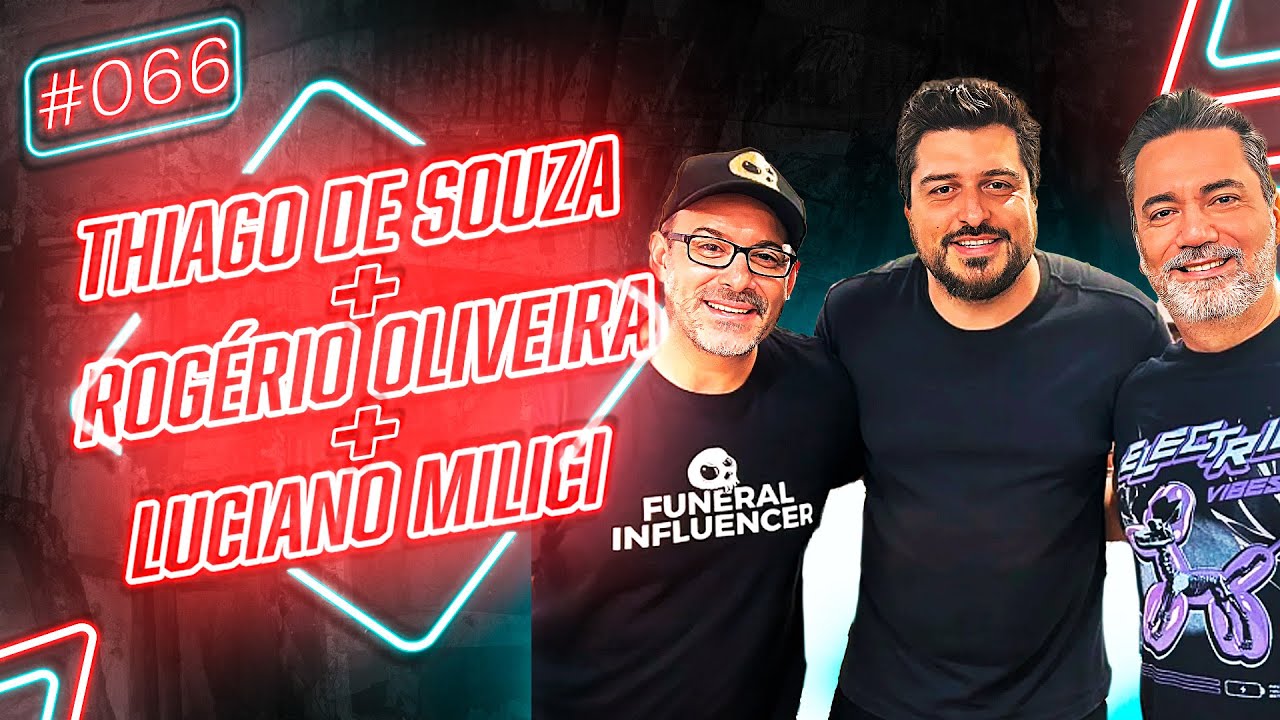 THIAGO DE SOUZA, ROG&Eacute;RIO OLIVEIRA E LUCIANO MILICI - PODSHAPE #66