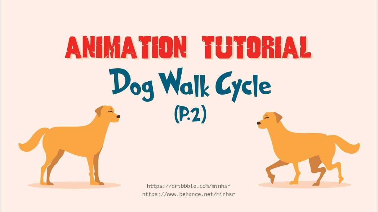 Animation Tutorial - Dog walk cycle (Part 2)
