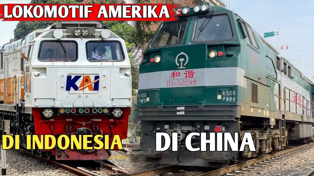 Lokomotif CC206 Versi China Ternyata Lebih Canggih !!!?