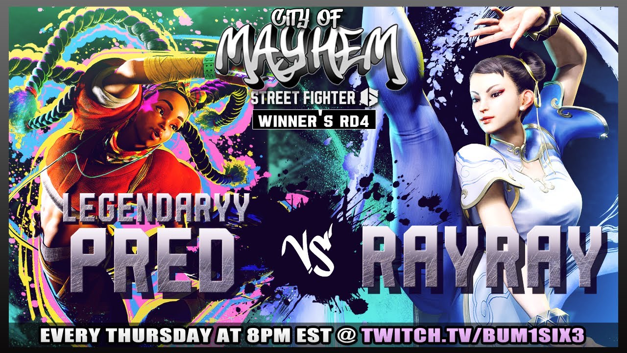 SF6 | COM 4 | Legendaryy Pred vs RayRay | Clash of the Tag Based Fighters!!!!