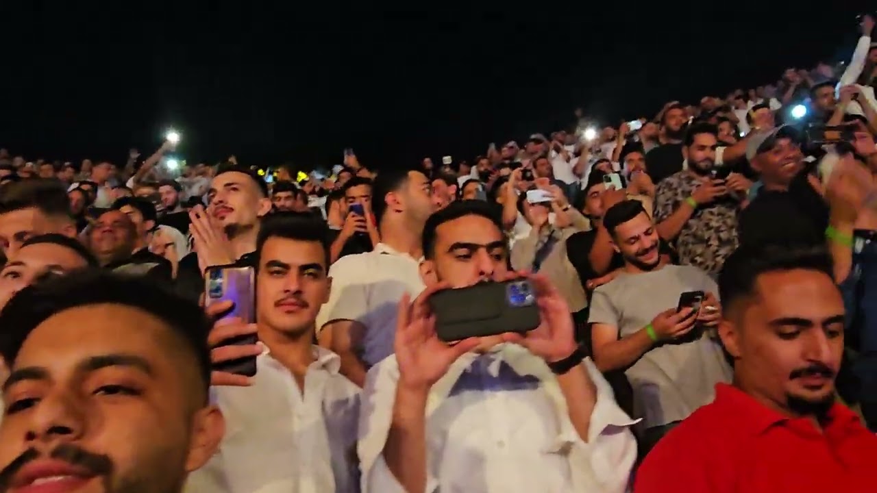 وشلون ما اغليك خالد عبدالرحمن حفلة جرش ٢٠٢٣ تصوير جوال من الحفل