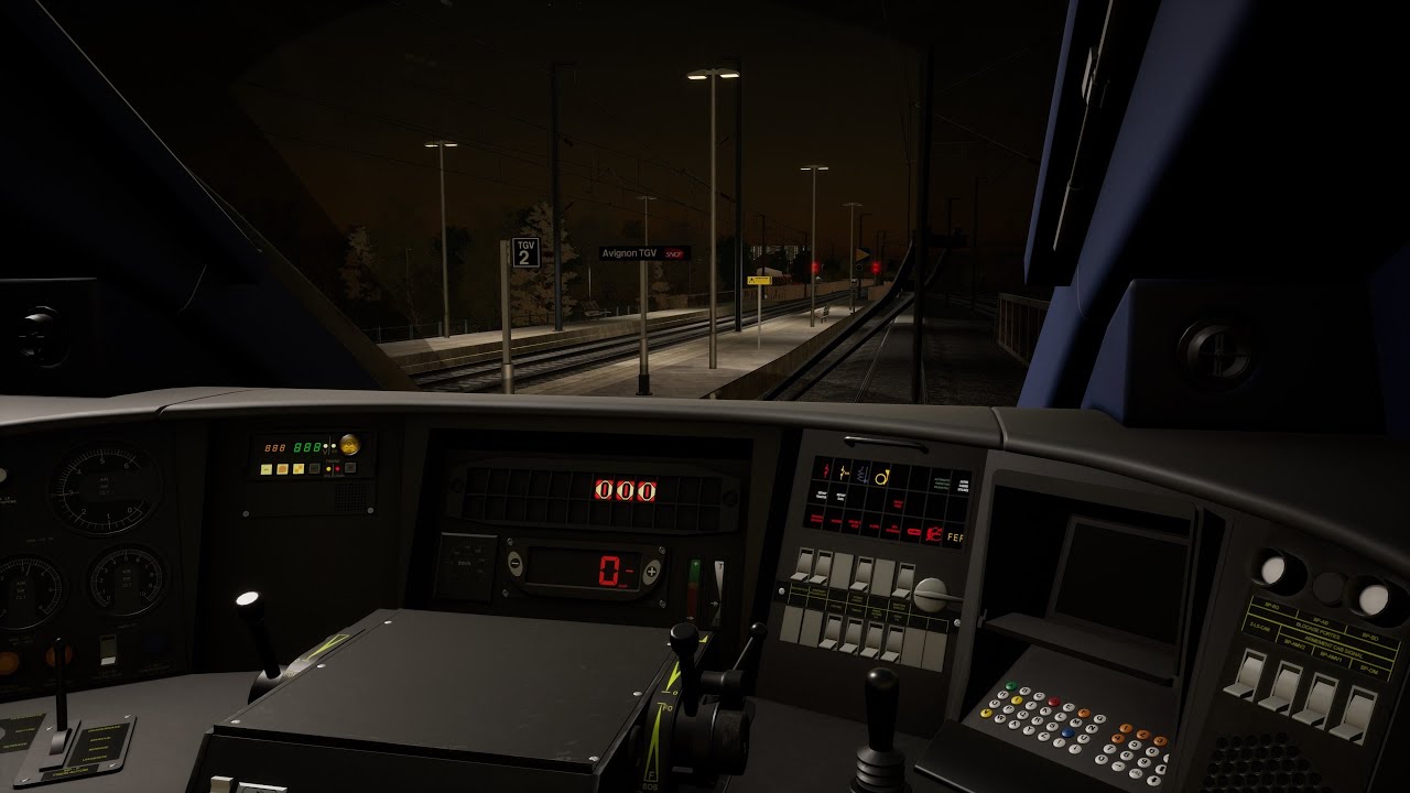 CAB RIDE- Marseille st Charles / Avignon Train Sim World 6