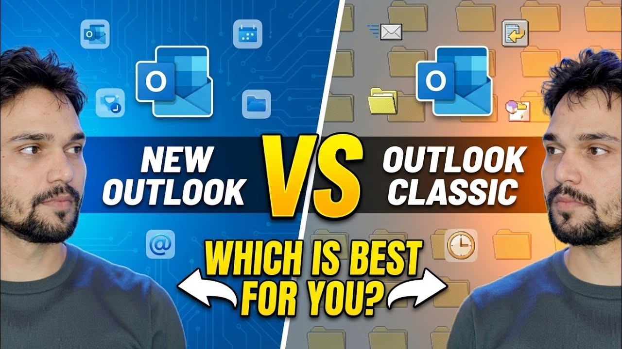 New Outlook App vs Classic Outlook 🔥 BIG Differences