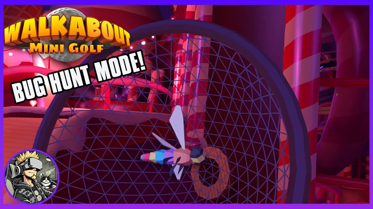 I Found a SECRET Area in Walkabout Mini Golf VR and It's CRAZY
