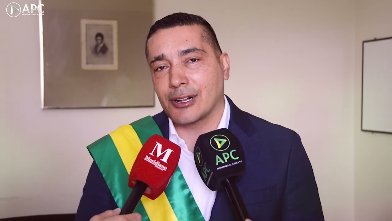 Octavio Guzmán se posesionó como gobernador del Cauca y pidió unirse por la paz