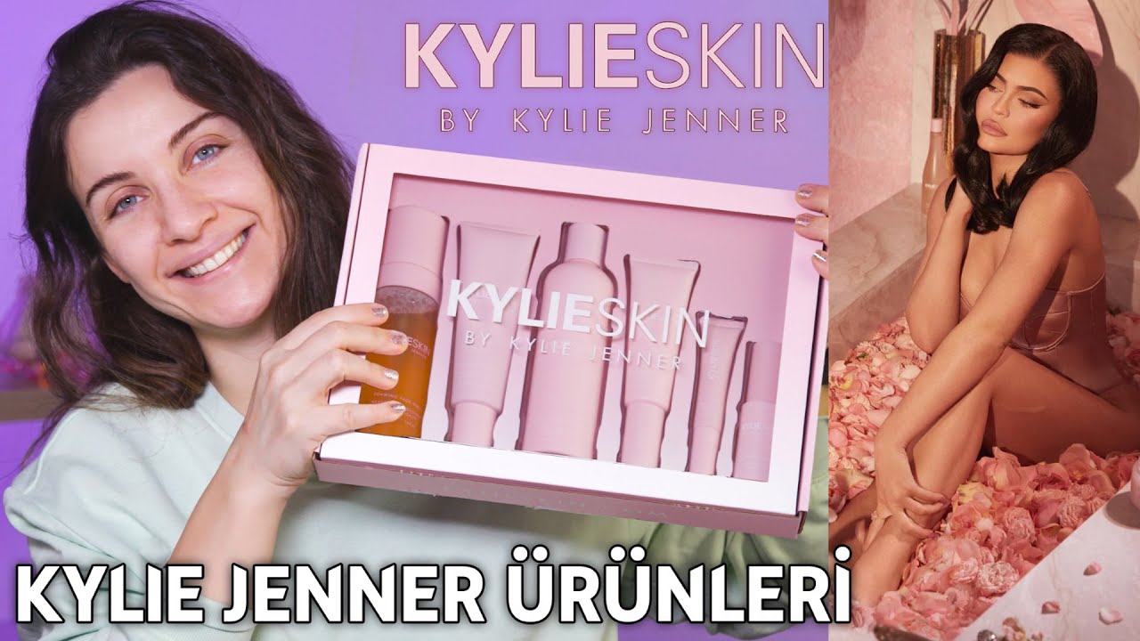 KYLIE JENNER ÜRÜNLERİNİ İNCELEDİM 💆🏽‍♀️🤔🧴KYLIE SKIN
