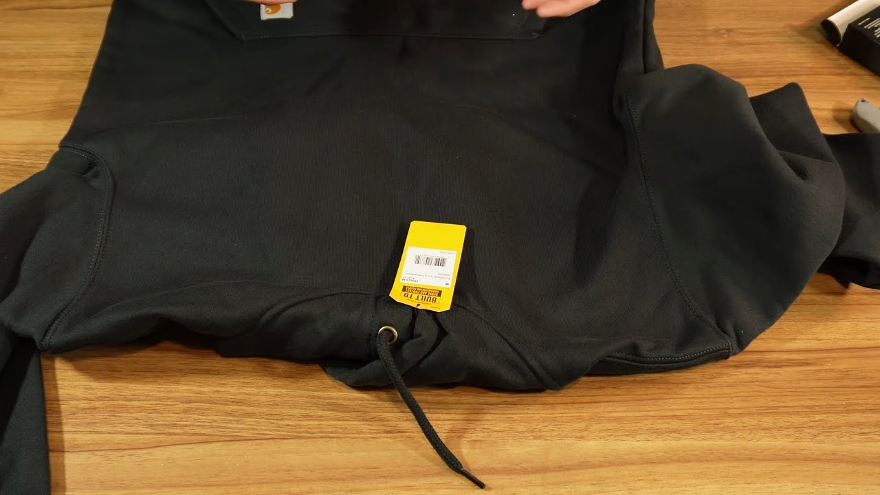 Распаковка толстовки с капюшоном Carhartt Heavy Weight Hoodie. Carhartt отлично справляется с рол...