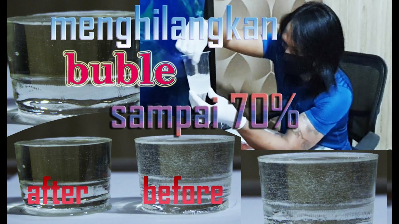CARA MENGHILANGKAN BUBLE EPOXY RESIN SAMPAI 70% TANPA PEMANAS APAPUN.  DENGAN CARA SANGAT MUDAH..
