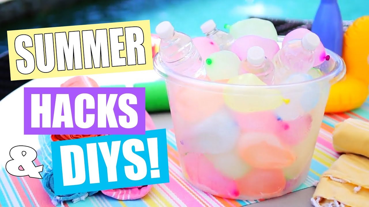 10 Summer Life Hacks/DIYs!