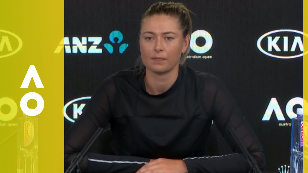 Maria Sharapova press conference (2R) | Australian Open 2018