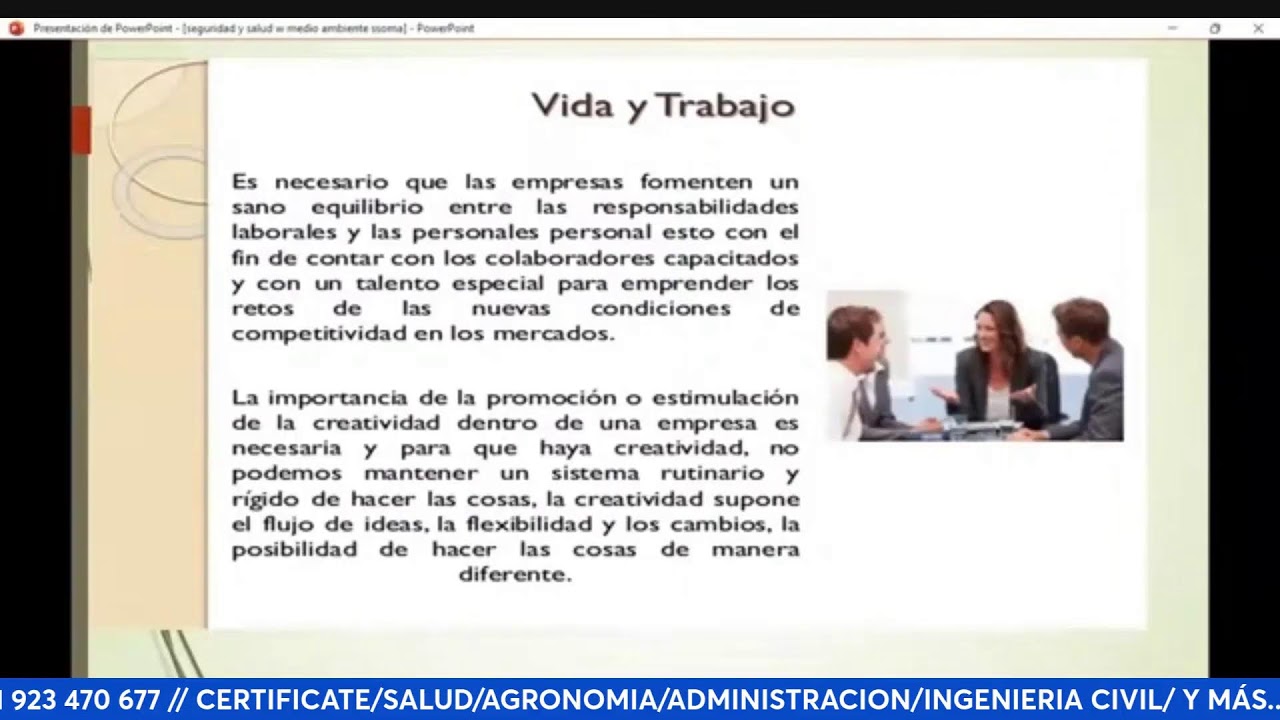 📚𝗖𝗨𝗥𝗦𝗢:SEGURIDAD, SALUD OCUPACIONAL Y MEDIO AMBIENTE (SSOMA)📚
