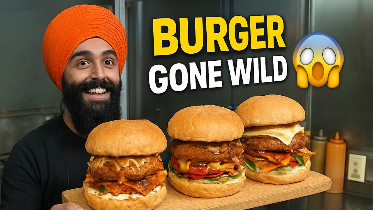 Jalandhar’s Next Level Makhani Jumbo Burgers 🥵, Dragon Crispy Rolls, Wheat Loaded Wraps | 