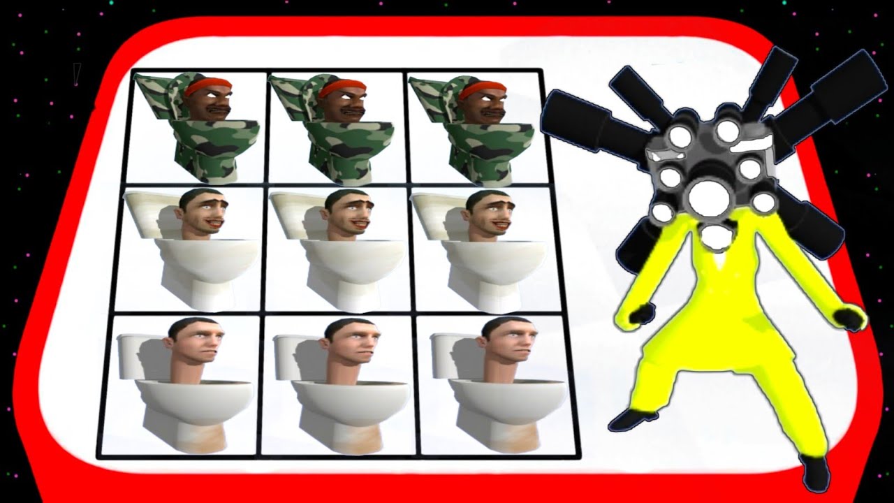 Merge Toilet Skibidi - Sink Monster V's Titan Cameraman, Merge Battle New Episode 