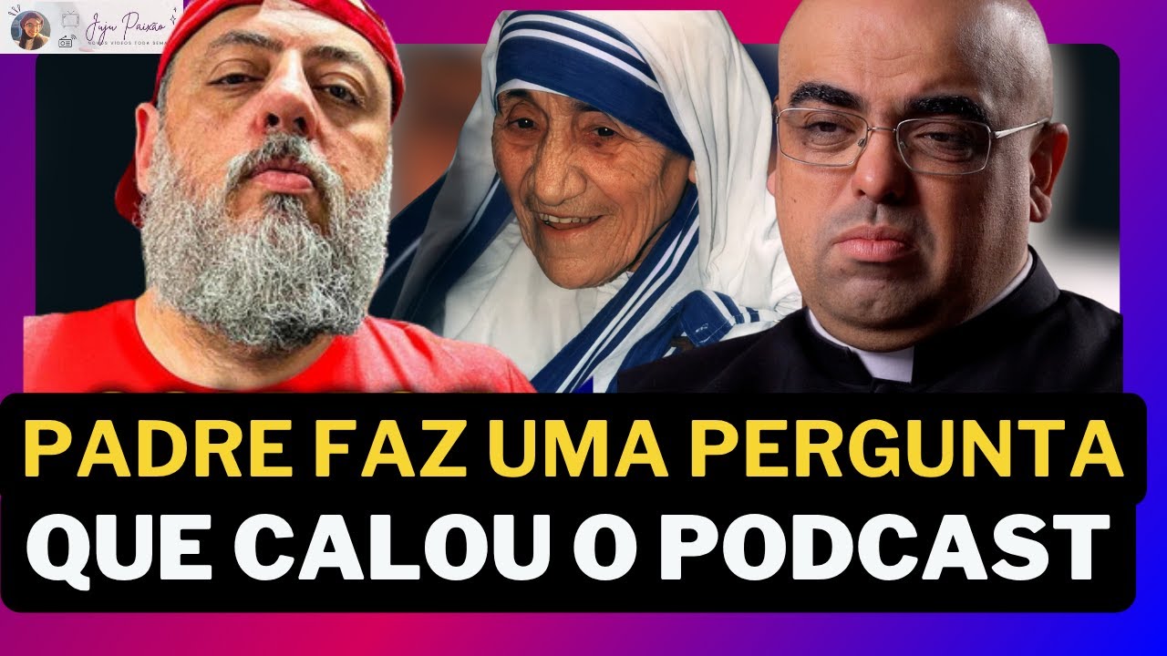 Padre José Eduardo soltou essa no podcast e deixou todo mundo em choque