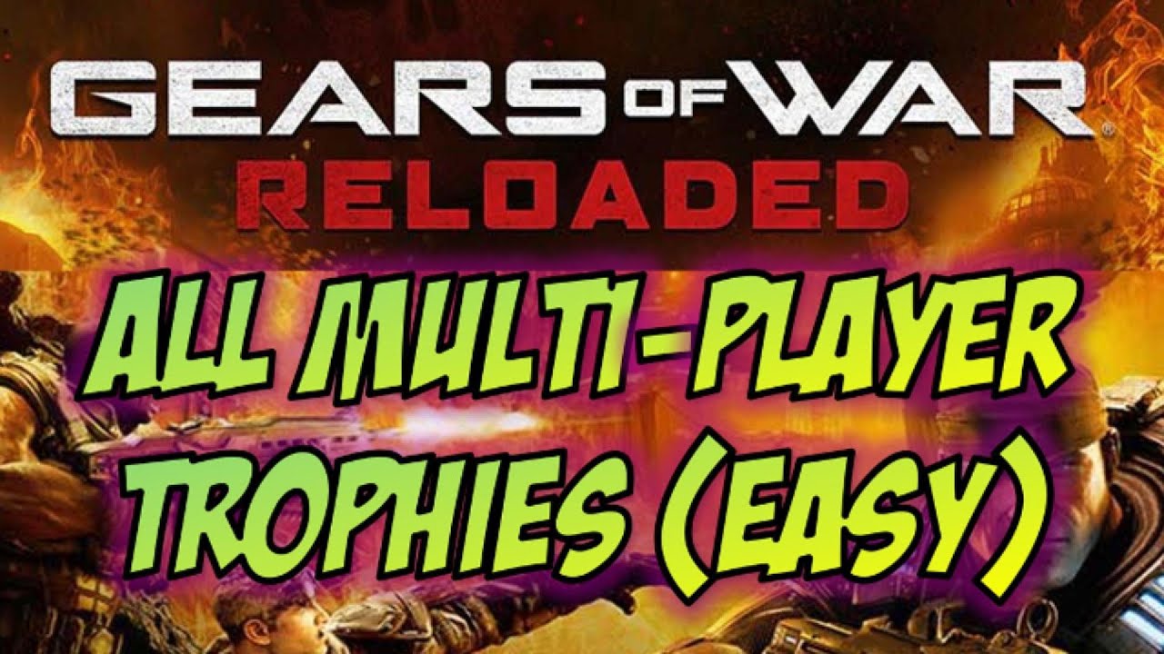 Gears of War Reloaded — ЛЕГКОЕ открытие ВСЕХ многопользовательских трофеев и достижений