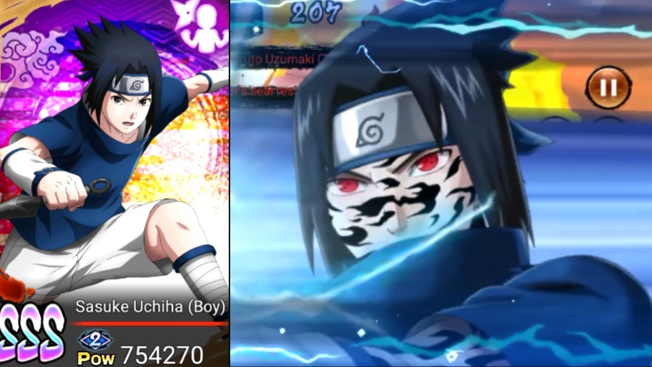 NxB NV: Sasuke Uchiha (Boy) EX-Rekit Showcase Solo Attack Mission Gameplay