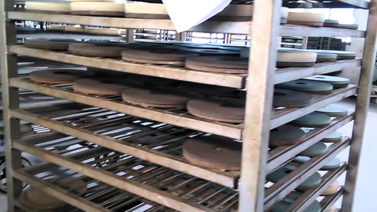 The production of grinding wheel
