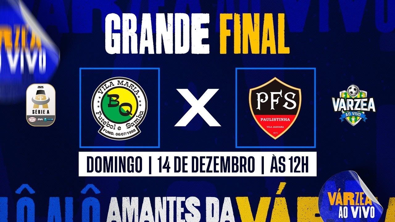 Vila Maria BQ x Paulistinha FS | Final &bull; S&eacute;rie A 2025