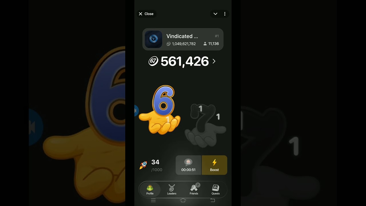 🫥 TELEGRAM-MAXXING ERA 🫥SIX SEVEN is ⁶&ndash;(&middot; ⌣ ˙ 