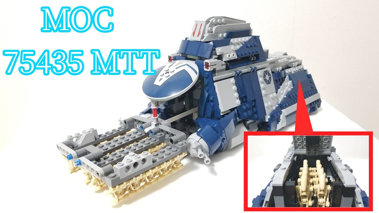 Lego Star Wars 75435 Separatist MTT Modification
