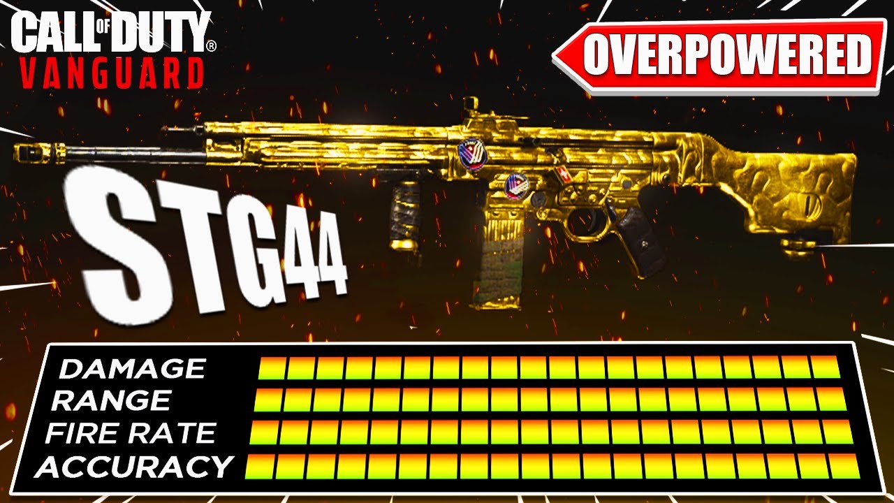 ★ STG44: THE *BEST* OVERPOWERED CUSTOM CLASS SETUP (VANGUARD PRE-SEASON)