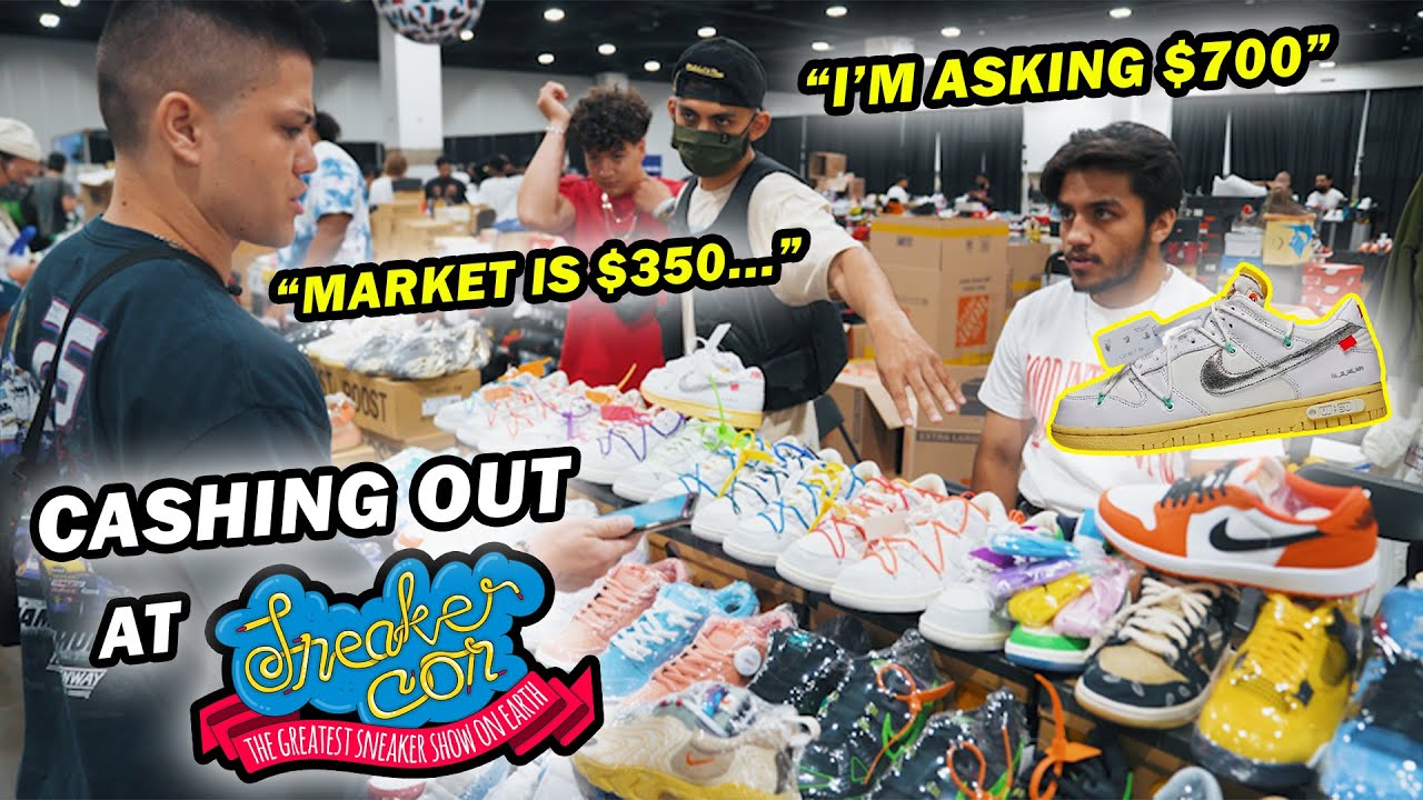 CASHING OUT AT SNEAKERCON DENVER 2021! *Resellers Were TAXING*