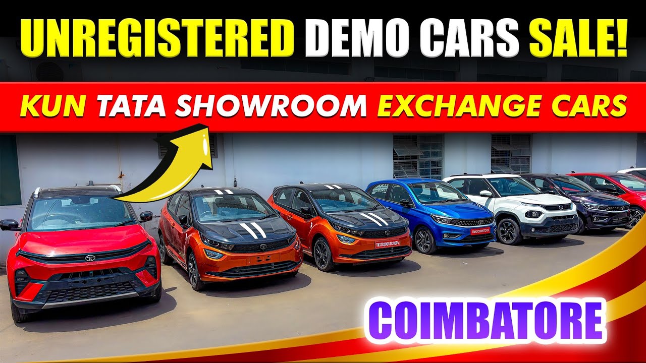 🚘 Demo Cars for Sale l KUN TATA Coimbatore l Used cars in Coimbatore