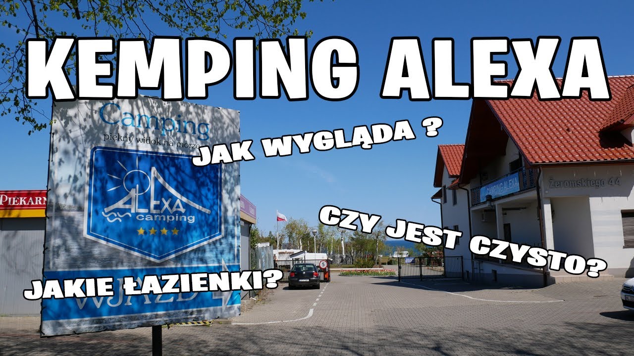 Kemping ALEXA jak to tu wygląda? Mały spacer po kempingu.