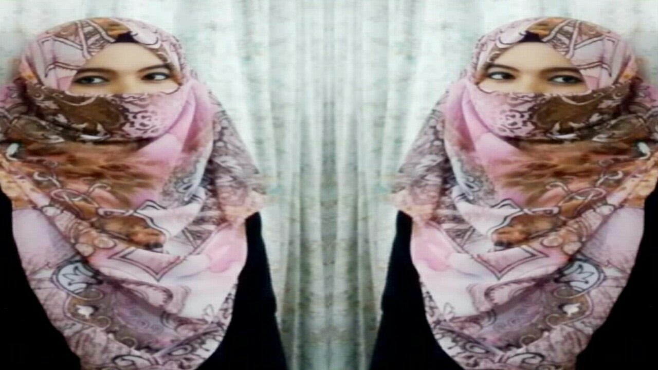 Niqab style with square scarf with full coverage (requested)||Farzana Alin||