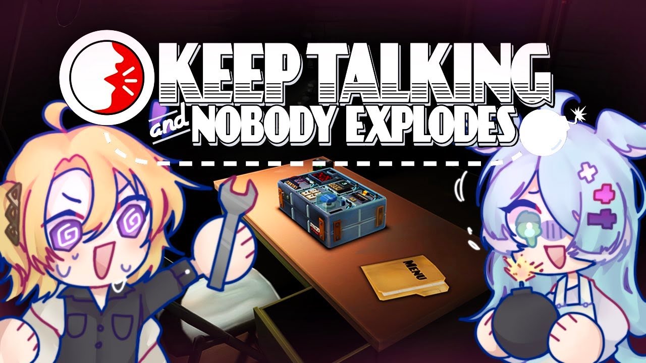 【KEEP TALKING AND NOBODY EXPLODES】PLAYING WITH EWIWA CHAN【NIJISANJI EN | Luca Kaneshiro】