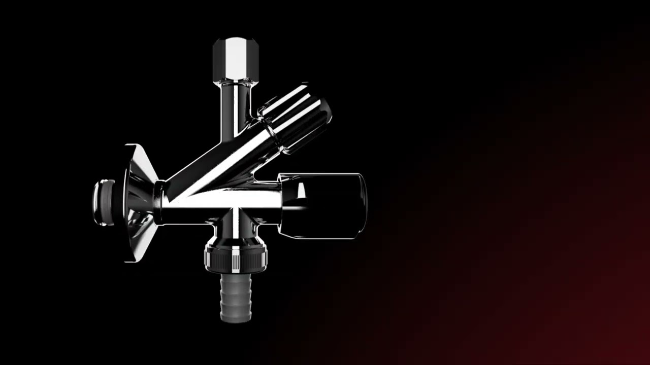 Angle valves and appliance connection fittings. The original. From SCHELL.