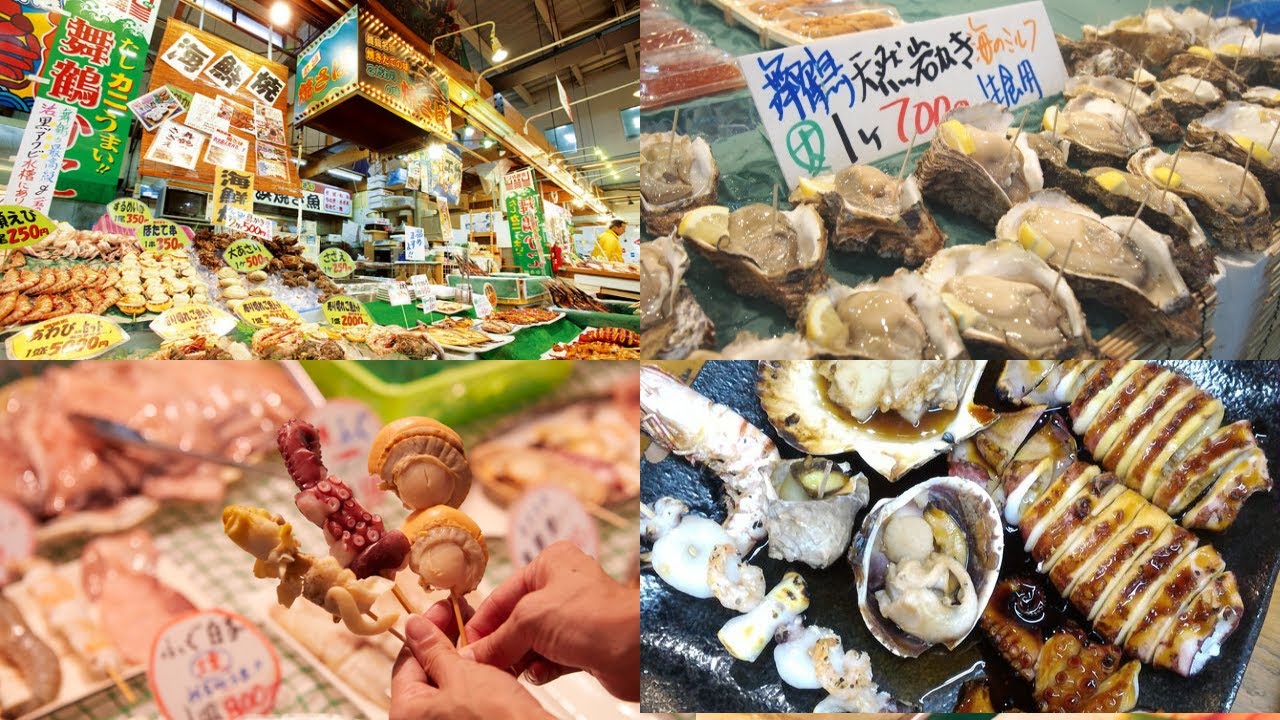 海鮮好きが集結！舞鶴港とれとれセンターの究極のグルメツアー  美味しいフード＆ドリンクを堪能！ #京都グルメ　#海鮮 #牡蠣 #串焼き #イカ焼き