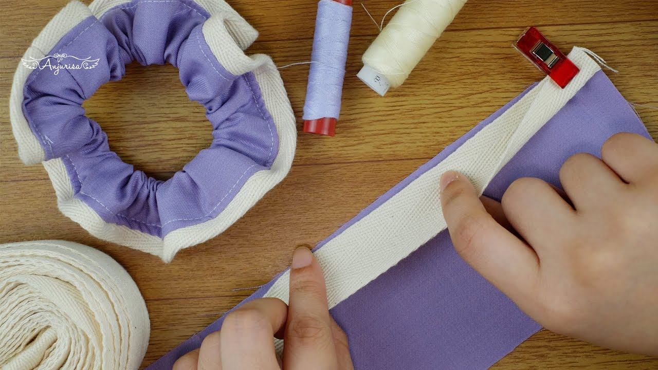 DIY Scrunchies with Ribbon - How to Make Scrunchies for Beginners