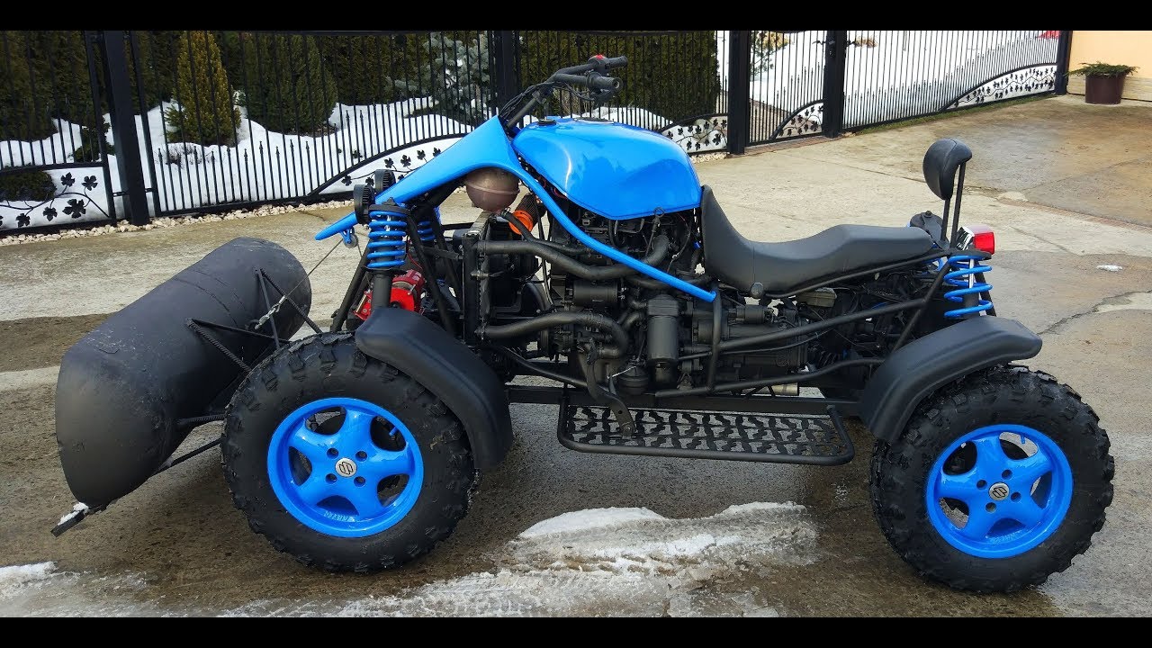 Jak Zrobić Quada Samoróbkę? Efekt Końcowy! Quad Samoróbka 1.6T D 4x4. Homemade ATV Quad!