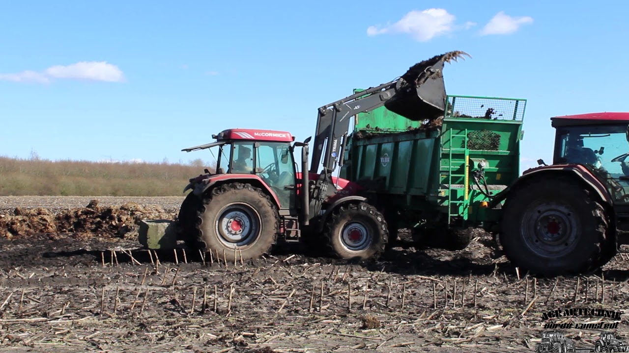 Miststreuen McCormick XTX 185, Tebbe Miststreuer & McCormick MC135 6Power