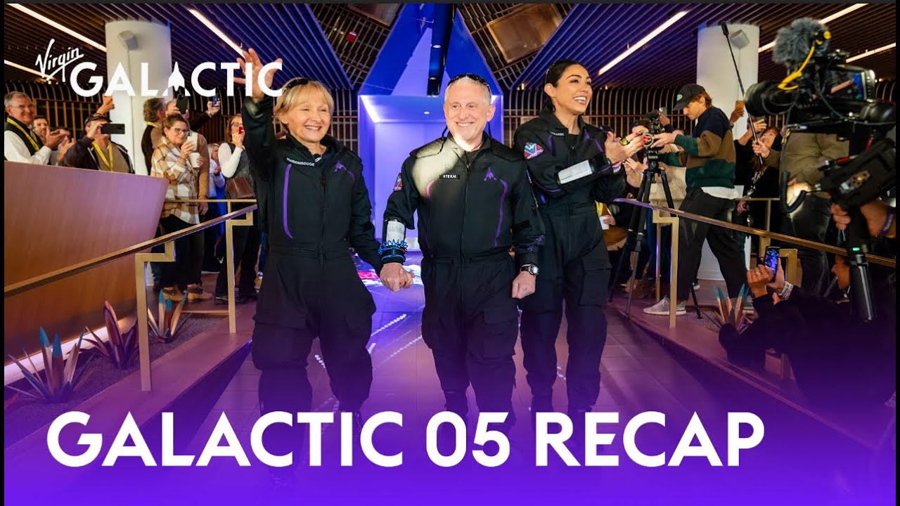 Обзор полета Virgin Galactic #Galactic05