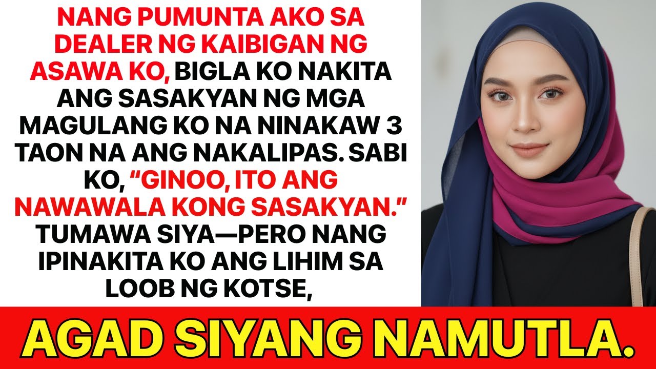 Di sinasadya nakita ko ang kotse na iniwan ng ama ko sa dealer ng kaibigan ng asawa ko…nanghina ako…