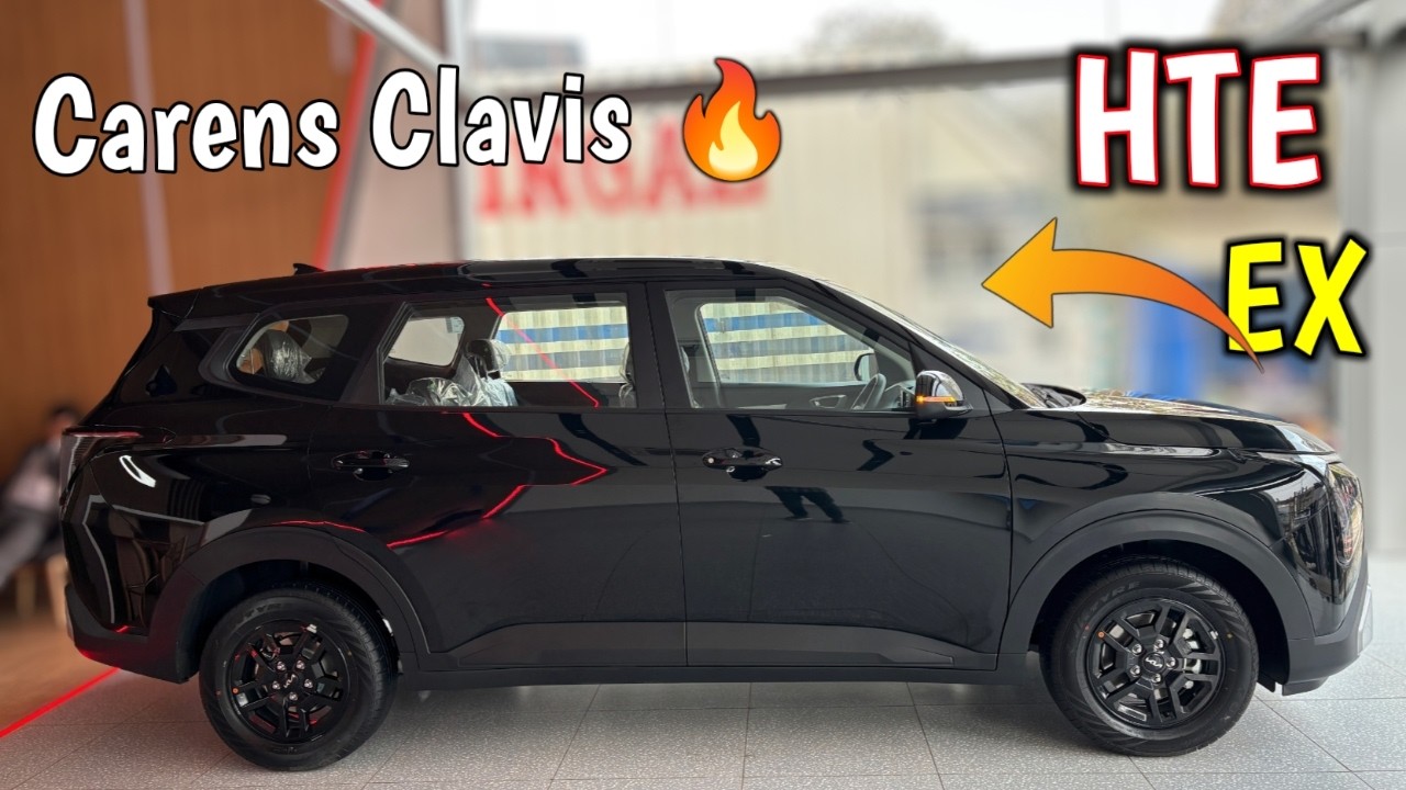 2026 Kia Carens Clavis Base Model Review 🥳 Kia Carens Clavis HTE (EX) | Petrol Manual