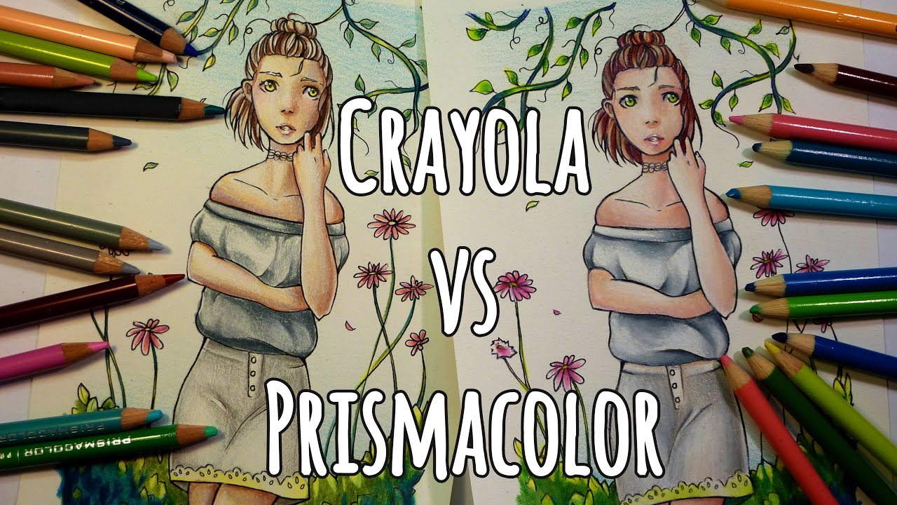 Crayola Challenge vs. Prismacolor -  Speedpaint 