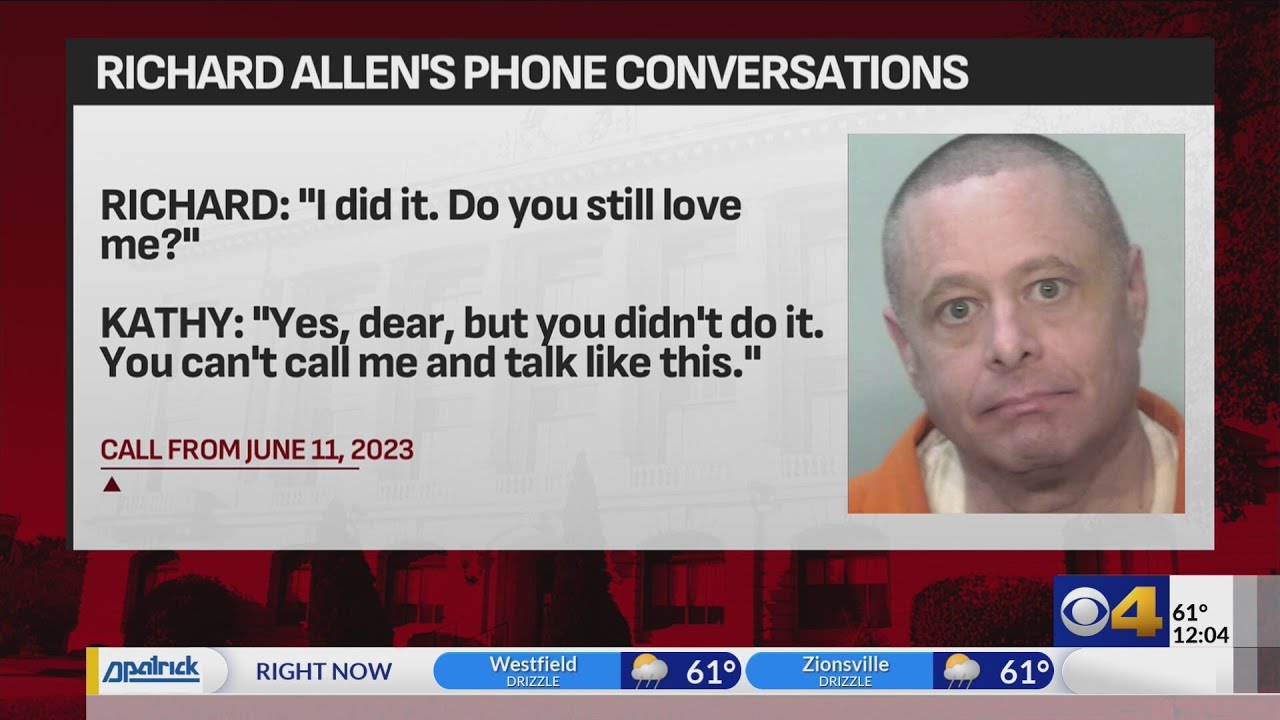 Delphi murders: Jurors hear 'confessions' in jail phone calls from Allen